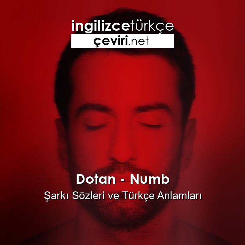 Dotan Numb Ingilizce Sarki Sozleri Ve Turkce Cevirisi Metin Web Sayfa Dosya Ve Fotograf Ceviri